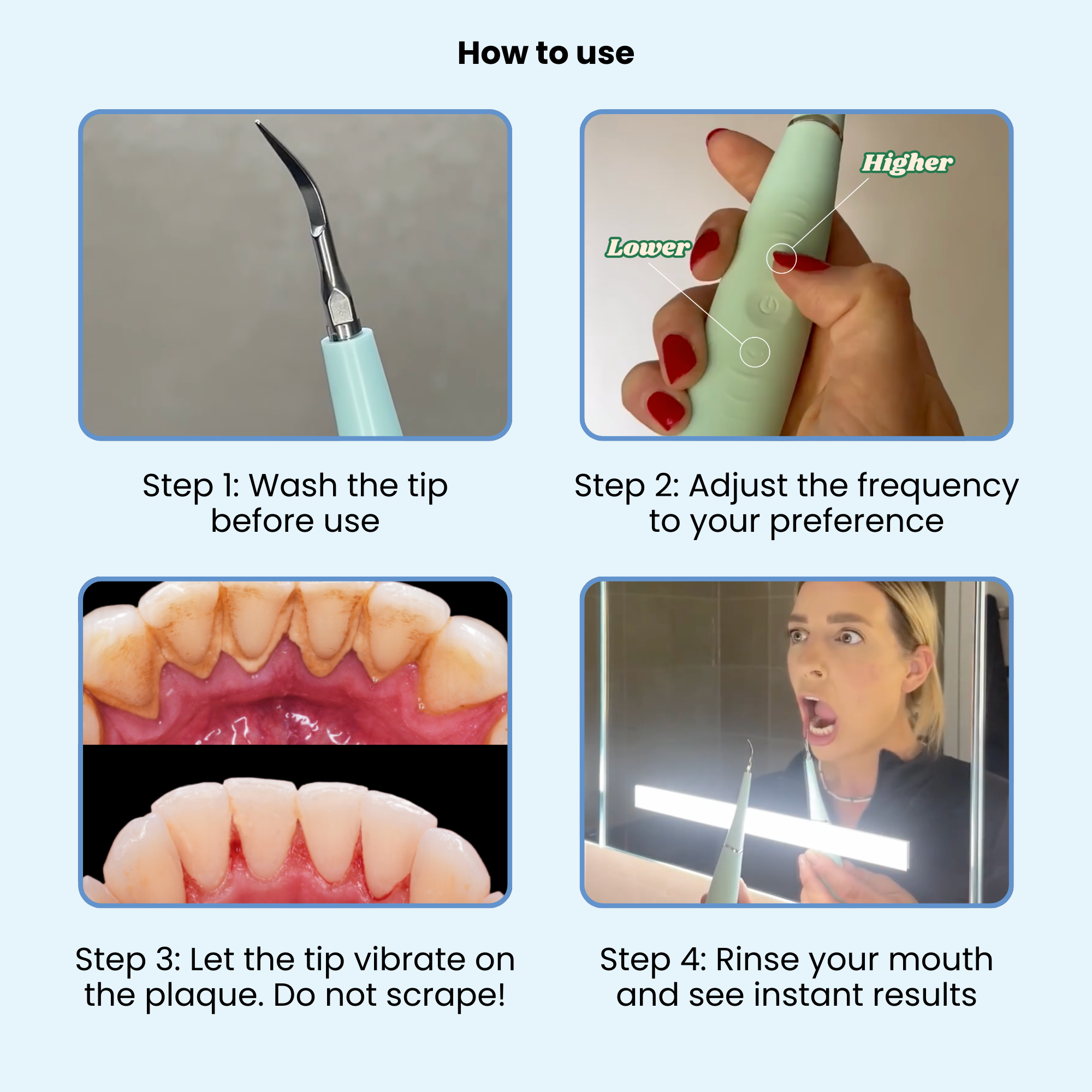 MicroPulse™ - Remove Stubborn Tartar at Home